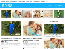 Tablet Screenshot of acutezmedia.com